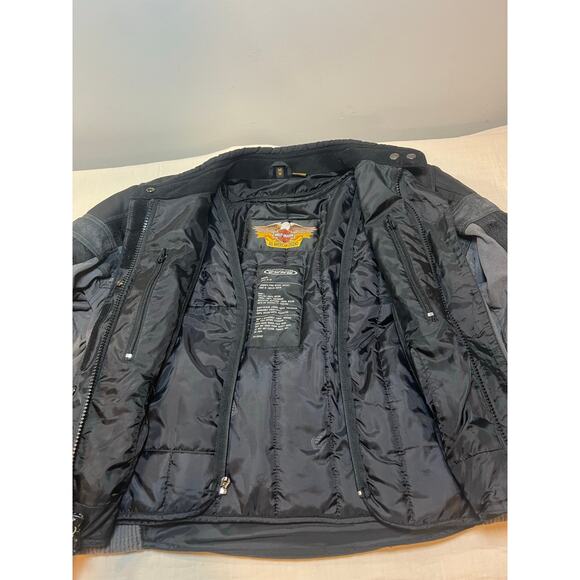 Harley-Davidson Women Hazard Waterproof Riding Jacket With‎ Armor Pockets Size M - Picture 3 of 7